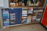 wall mounted literature display rack