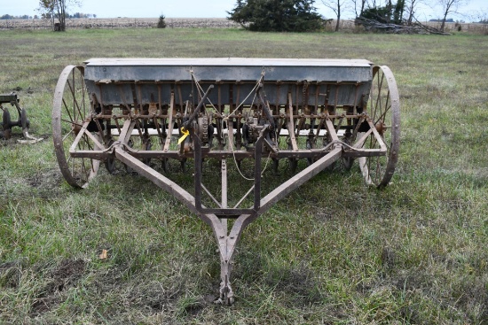 9' antique pull type drill