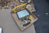 shop light and C clamps