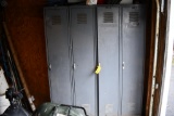 (4) metal lockers