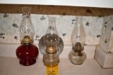 3 oil lamp, 15