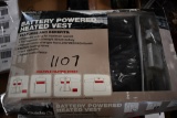 battery powered heated vest XL, New in box