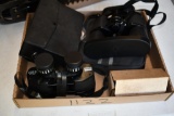 2 sets of binoculars, Tasco, and Sears