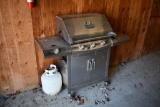 Commercial Char Broil grill with extra propane tank