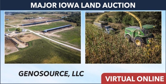 Major Iowa Land Auction - Genosource LLC