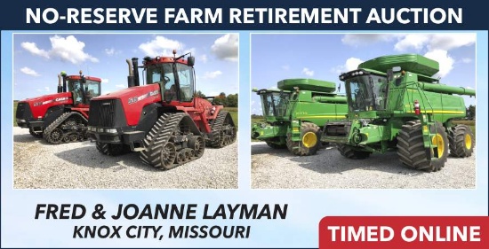 No-Reserve Farm Retirement Auction - Layman