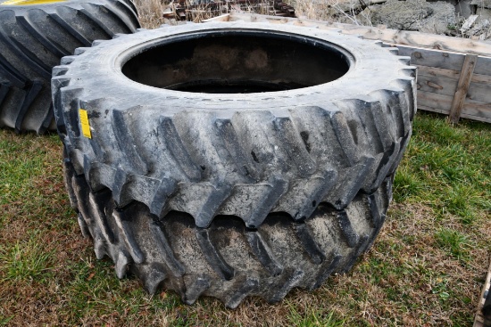 (2) 480/80R50 Firestone tires