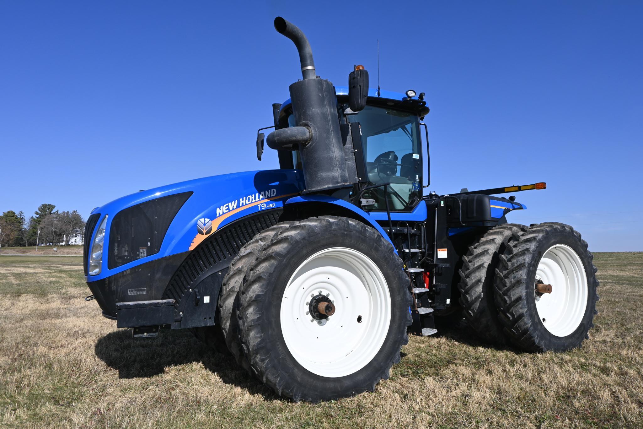 2018 New Holland T9.480 4wd tractor | Proxibid