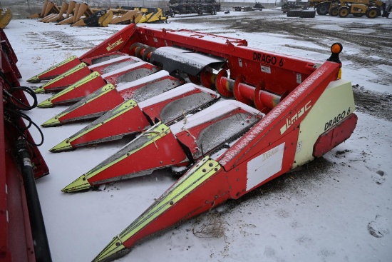 2004 Drago N6TR 6 row 30" chopping corn head