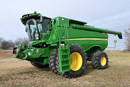 2012 John Deere S680 4wd combine