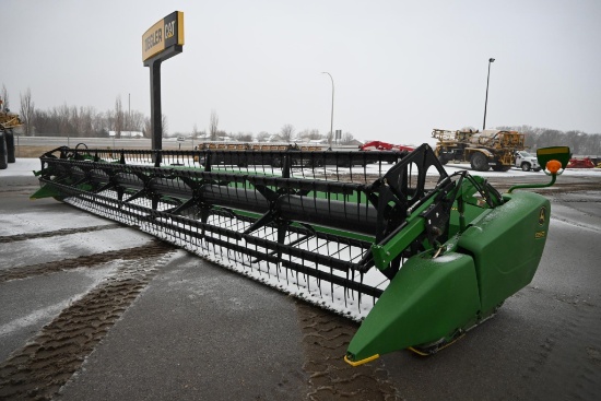 2014 John Deere 635FD 35' flex draper