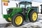 2018 John Deere 6195R MFWD tractor