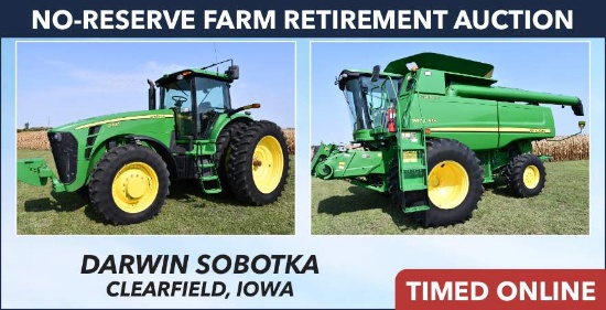 No-Reserve Farm Retirement Auction - Sobotka