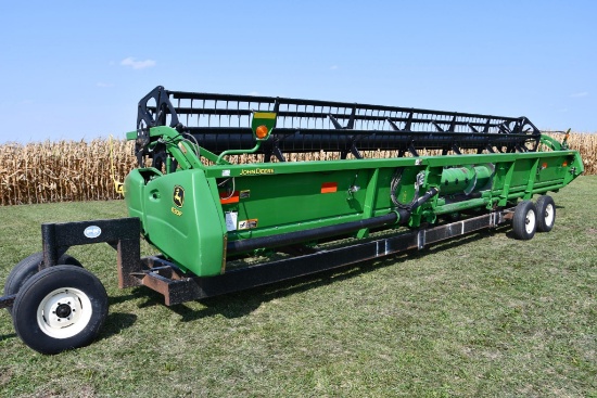 2011 John Deere 630F 30' HydraFlex platform