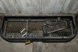 Metal luggage rack