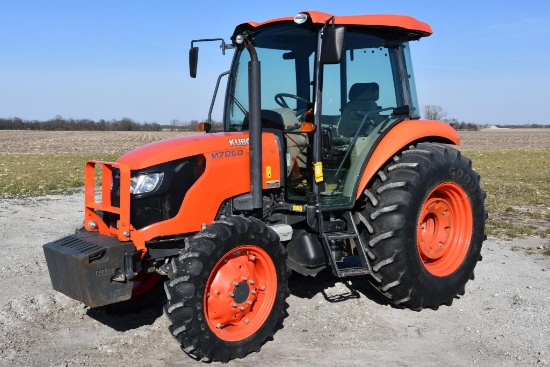 2013 Kubota M7060 MFWD compact utility tractor