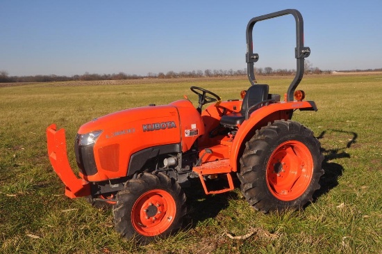 2013 Kubota L3800 MFWD compact utility tractor