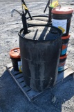 (1) 50 gal drum of 85W-140 oil with hand pump