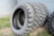 (4) Firestone 480/80R50 used tires