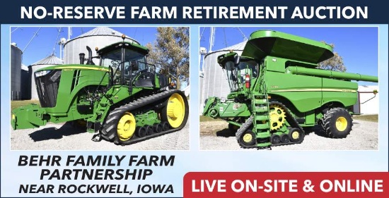 No-Reserve Farm Retirement Auction - Behr