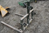 Double L Group 3-pt. round bale forks