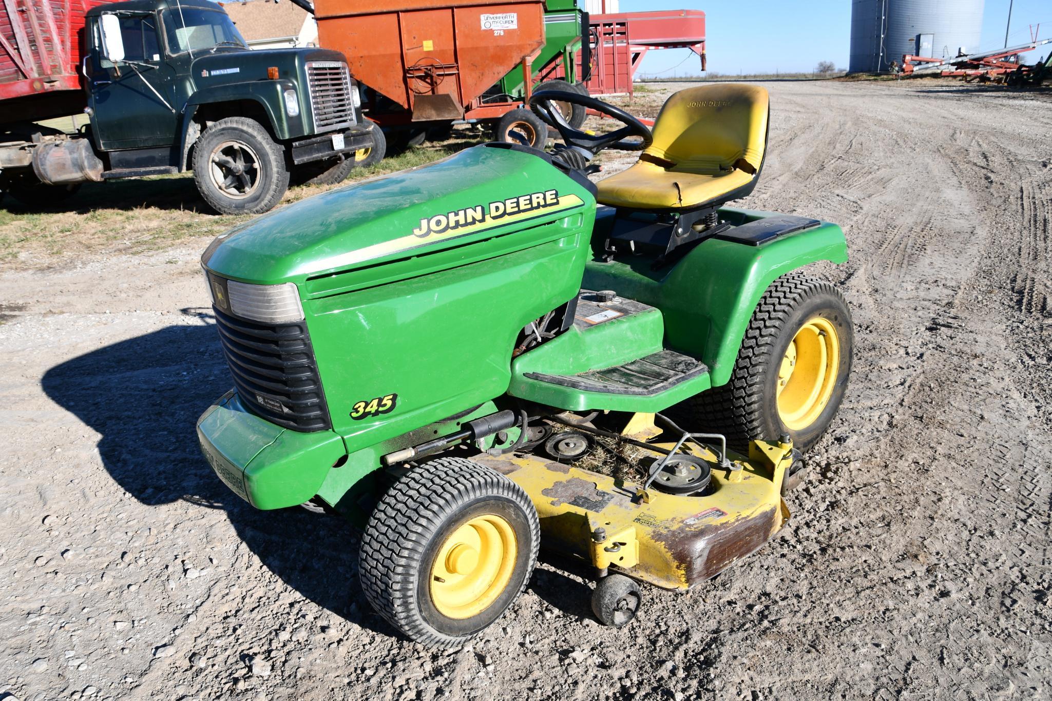 John deere 345 mower hotsell
