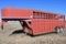 1996 Corn Pro 20' steel livestock trailer