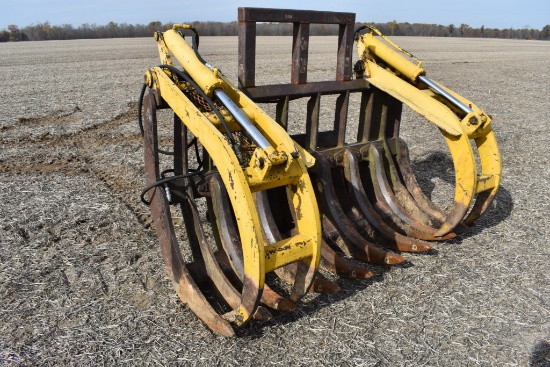 7' hyd. brush grapple