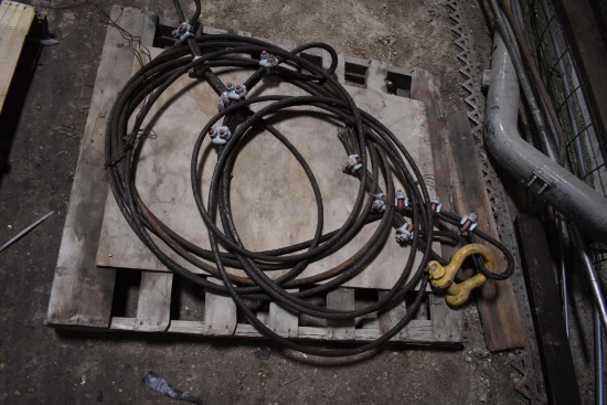 Tow cable with clevis