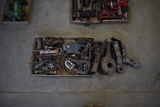 2 flats of pins, clevis's & receivers