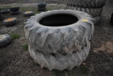 (2) 20.8-38 tires