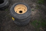 (2) 11L-15 tire & rim
