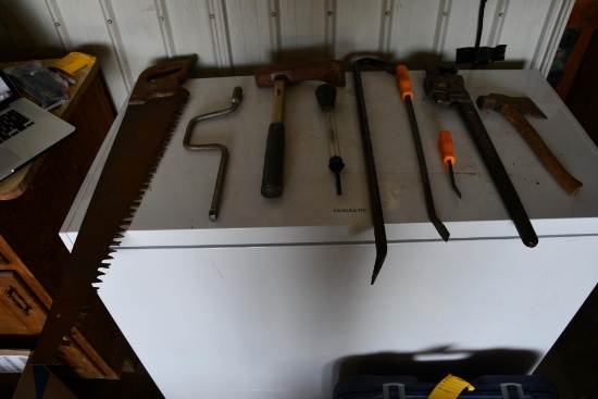 Assorted hand tools