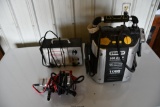 Battery tender, tester and jump pack