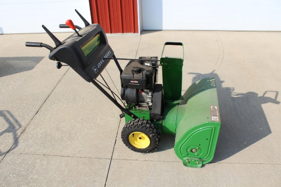 John Deere 724D self-propelled snow blower