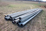 irrigation pipe aprox. 18 sections, 6