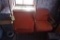 4 orange chairs