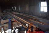 Loose lumber in the north west shed - this does NOT include anything that is fastened to the walls