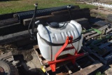 Fimco 50 gal. 3-pt. sprayer with boom and hand wand