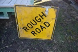 Rough Road sign