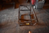 Barrel stand with wheels