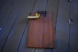 Antique reciept clip board