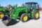 2018 John Deere 5100E MFWD tractor w/loader