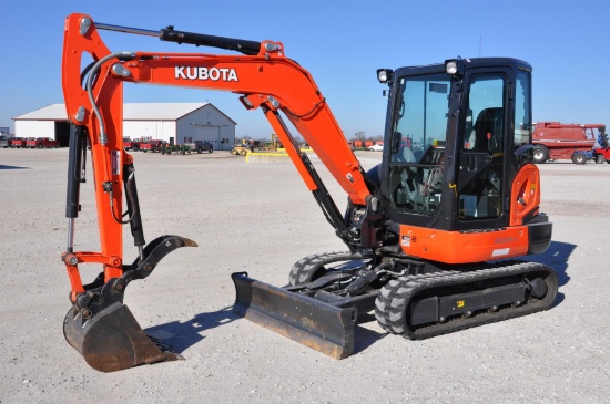 2016 Kubota KX040-4 mini excavator