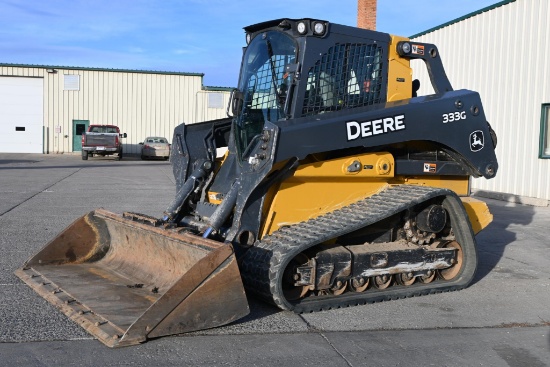 2018 John Deere 333G compact track loader