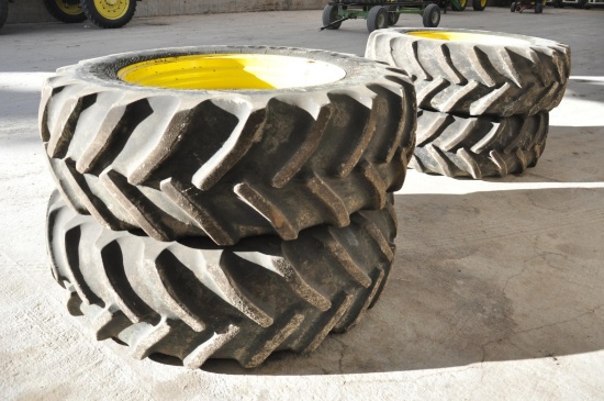 (4) Goodyear flotation tires & rims off JD 4930 sprayer