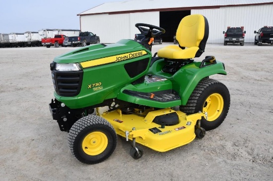 2017 John Deere X730 riding lawn mower