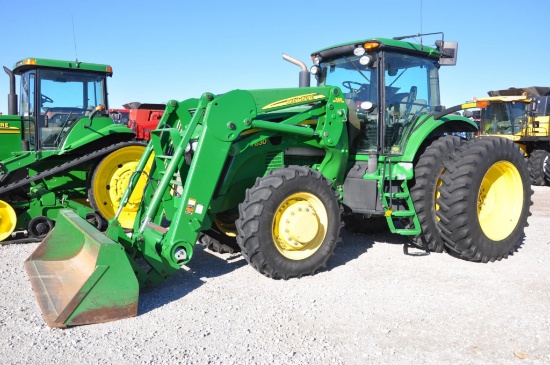 2007 John Deere 7830 MFWD tractor w/loader