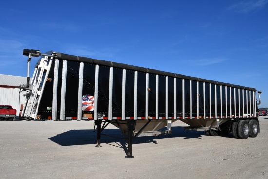 2017 Merritt 42' hopper bottom trailer