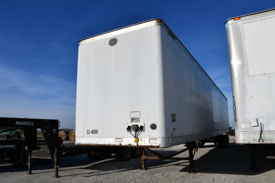 2003 Great Dane 53' van trailer